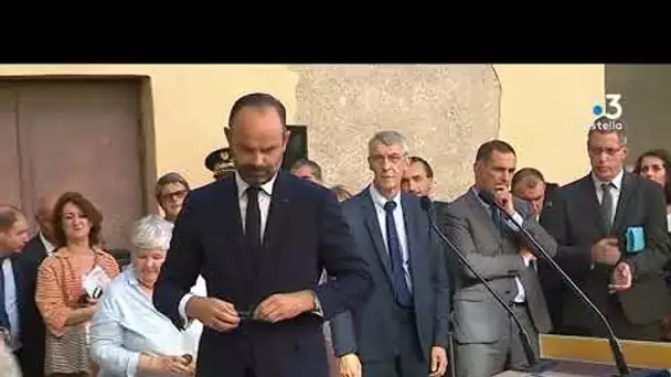 Visite d&#039;Edouard Philippe en Corse : retour sur la première journée en Haute-Corse