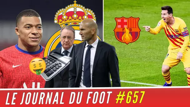 Le REAL sort la calculette et dévoile son plan pour MBAPPÉ ! MESSI met le BARÇA dans le rouge vif !