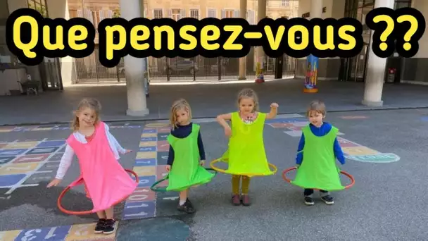 Une école française adopte un truc insolite pour inculquer la distanciation sociale à ses jeunes ...