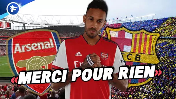 La signature d'AUBAMEYANG au Barça pour 0€ fait JASER | Revue de presse