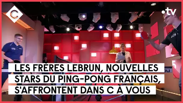 Agnès Firmin-Le Bodo, Michel-Édouard Leclerc et Félix et Alexis Lebrun - C à vous - 03/04/2023