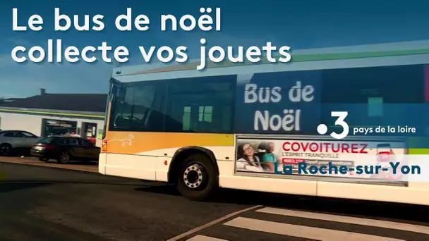 La Roche-sur-Yon : Un bus de Noël collecte vos jouets