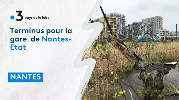 La fin de l'emprise ferroviaire sur le site de la gare de l'Etat à Nantes