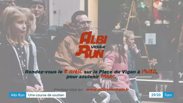 Albi run : la course solidaire se fera au profit d'un commerçant tétraplégique