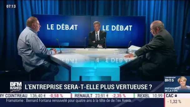 Le débat: L'entreprise sera-t-elle plus vertueuse ?, par Jean-Marc Daniel et Emmanuel Lechypre