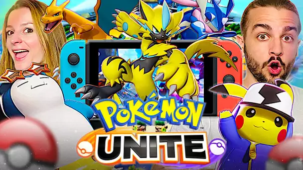 ON COMMENCE LE NOUVEAU JEU POKEMON GRATUIT NINTENDO SWITCH : POKEMON UNITE ! ON JOUE AVEC ZERAORA !