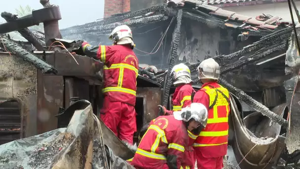 Pays basque : la boulangerie de Larressore victime d'un incendie