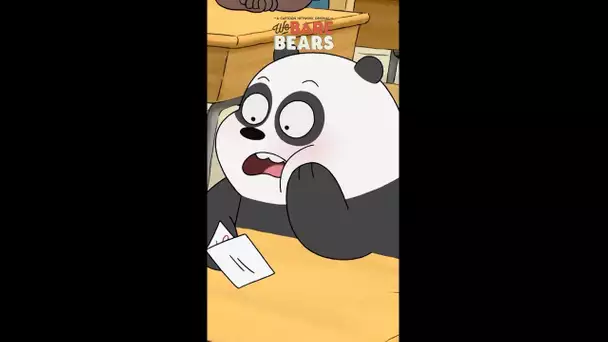 Pauvre #panda 💔 A qui c'est déjà arrivé ? #cartoonnetwork #webarebears #polaire #crush #humour