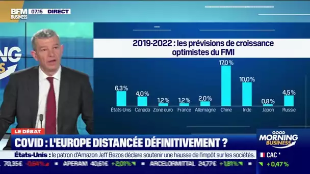 Le débat  : Covid, l'Europe distancée définitivement ?