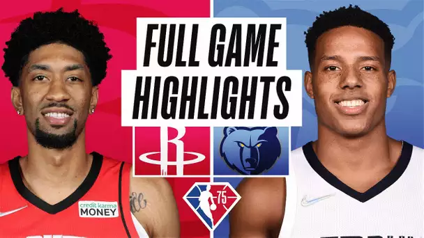 ROCKETS at GRIZZLIES | FULL GAME HIGHLIGHTS | December 11, 2021