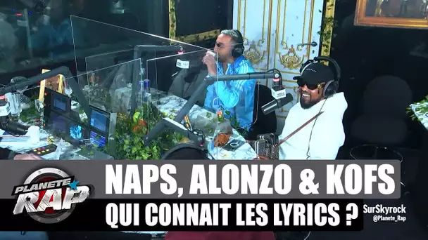 Naps - Qui connaît les lyrics ? avec Alonzo & Kofs #PlanèteRap