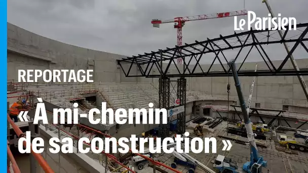 JO 2024 : au cœur du chantier de l'Arena de la Chapelle, seul site sportif construit à Paris