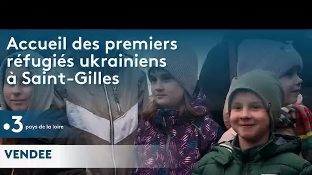 Accueil des premiers réfugiés ukrainiens à Saint Gilles4156333