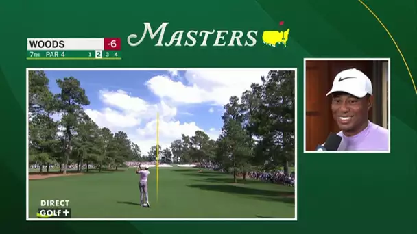 The Masters 2019 - La réaction de Tiger Woods après sa 3ème journée !