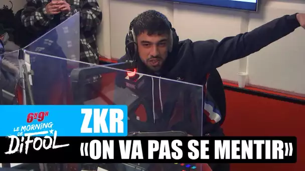 Zkr - Interview "On va pas se mentir" #MorningDeDifool