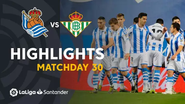 Highlights Real Sociedad vs Real Betis (2-1)
