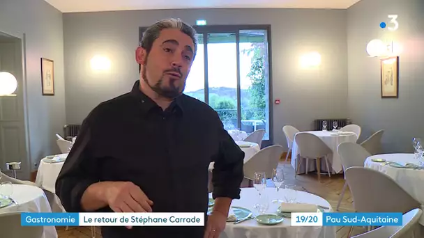 Stéphane Carrade chef de la villa Navarre