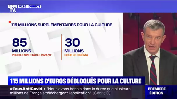 115 millions d'euros débloqués pour la culture
