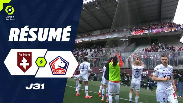 FC METZ - LOSC LILLE (1 - 2) - Résumé - (FCM - LOSC) / 2023/2024