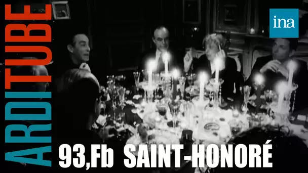 Dîner Participatif chez Thierry Ardisson au 93, FB saint-Honoré | INA Arditube