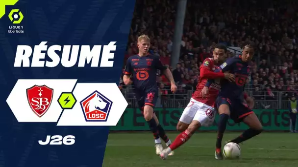 STADE BRESTOIS 29 - LOSC LILLE (1 - 1) - Résumé - (SB29 - LOSC) / 2023/2024