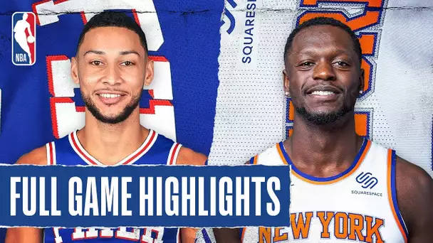 76ERS at KNICKS | FULL GAME HIGHLIGHTS | January 18, 2020