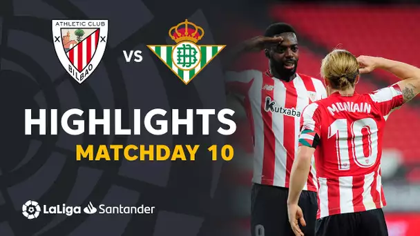 Highlights Athletic Club vs Real Betis (4-0)