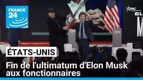 Fin du compte à rebours pour l'ultimatum d'Elon Musk aux fonctionnaires fédéraux • FRANCE 24