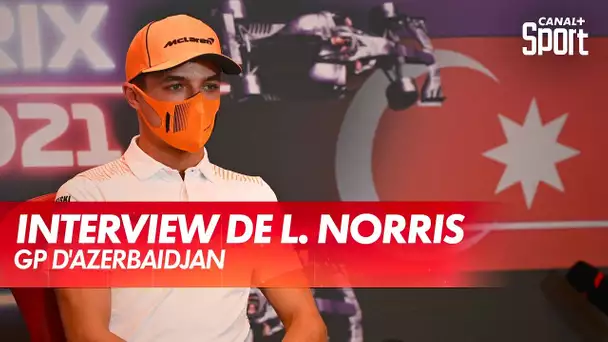 Interview de Lando Norris avant le GP d'Azerbaïdjan
