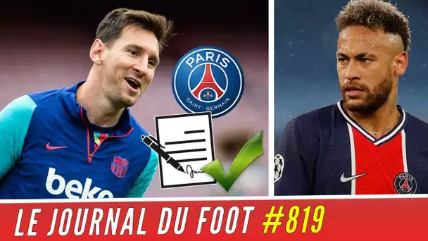 Salaire XXL, Tour Eiffel...MESSI a dit oui au PSG, NEYMAR lui offre son numéro 10