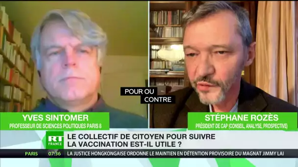 Pour ou contre – le collectif de citoyens pour suivre la vaccination est-il utile ?