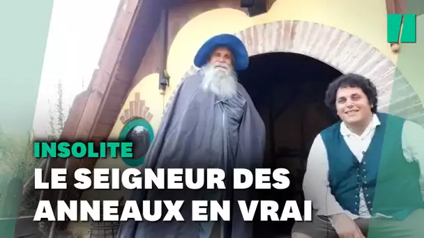 "Seigneur des Anneaux": ce passionné vit comme un Hobbit dans son village en Italie