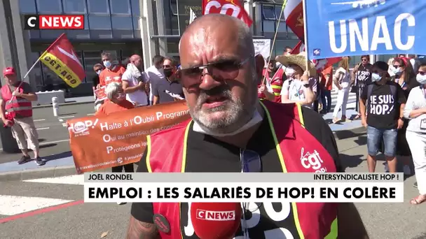 Plan social «Hop» : colère chez les salariés