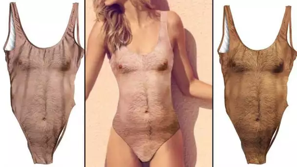 Prêtes à porter le maillot de bain imprimé « poils » ?