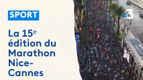 15ᵉ édition du Marathon Nice-Cannes, (re)vivez la course