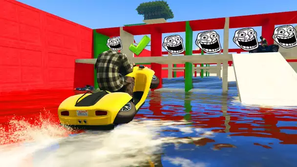 NOUVEAU TROLL QUAD QUI ROULE SUR L'EAU !