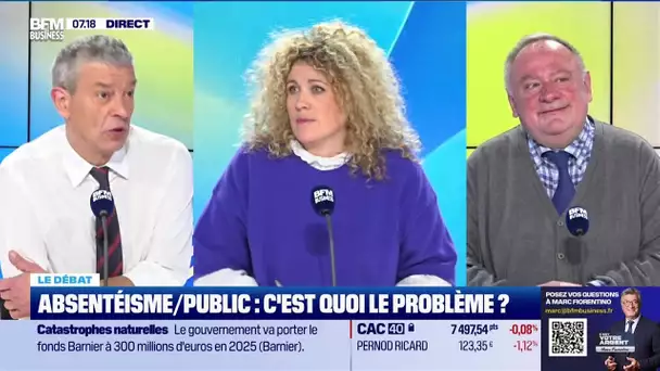 Nicolas Doze face à Jean-Marc Daniel : Absentéisme/Public, c'est quoi le problème ?