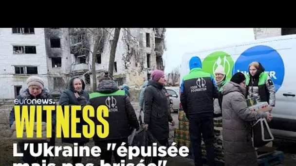 L'Ukraine après un an de guerre : "Epuisée, mais pas brisée". Notre reportage.