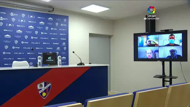 Rueda de prensa SD Huesca vs Levante UD