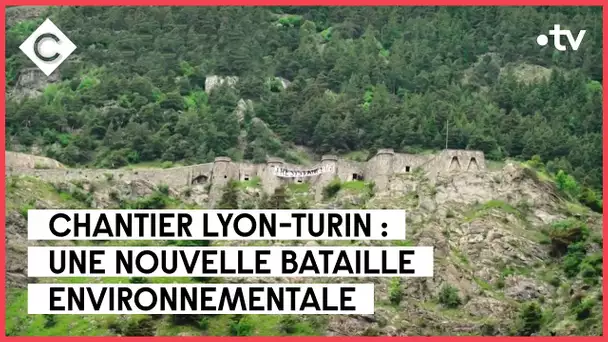 Chantier Lyon-Turin : une nouvelle bataille environnementale - L’Édito - C à vous - 15/06/2023