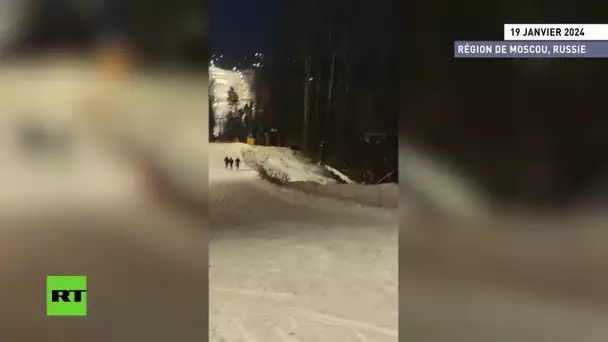 🇷🇺 Russie : une remontée mécanique tombe en panne dans la station de ski de Stepanovo