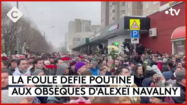 Obsèques de Navalny, duel Trump/Biden et obésité - Le 5/5 - C à Vous - 01/03/2024