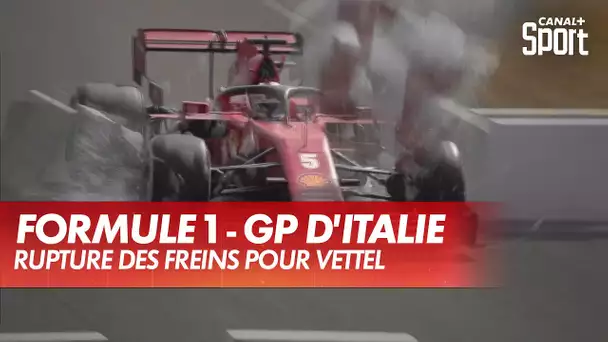 Rupture des freins pour Vettel