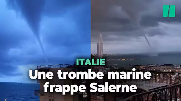 Le spectacle incroyable d’une trombe marine près de Naples