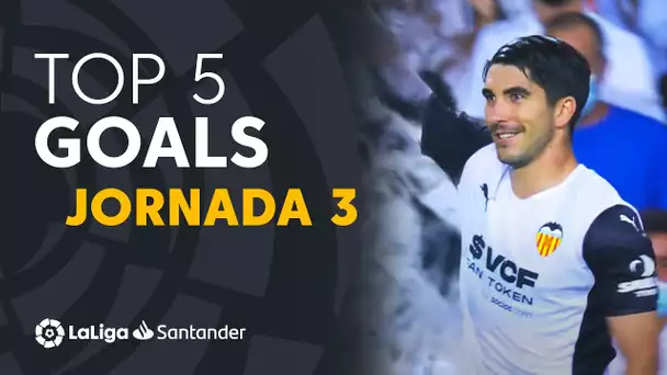 LaLiga TOP 5 Goles Jornada 3