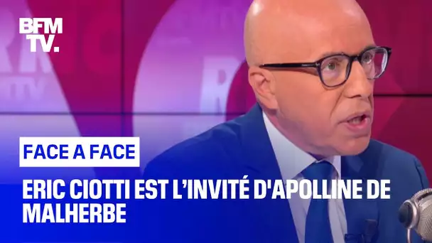 Face à face : Eric Ciotti