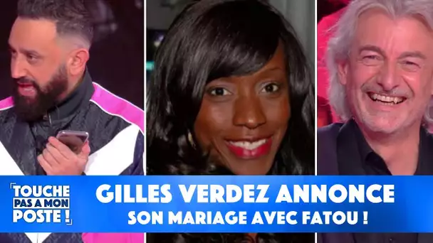 Gilles Verdez annonce officiellement son mariage avec Fatou !