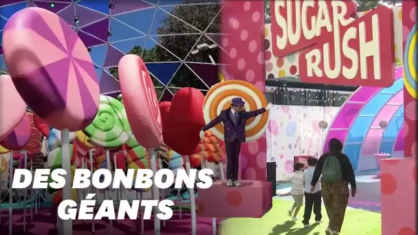 ‘’Sugar Rush’’, un parc sur le thème des bonbons, ouvre à Los Angeles