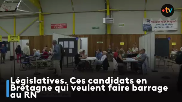 Législatives. Ces candidats en Bretagne qui veulent faire barrage au RN