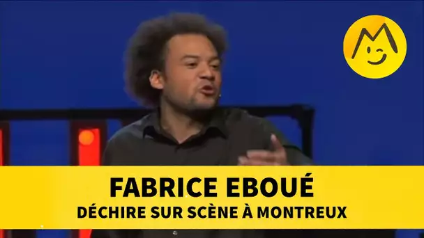 Fabrice Eboué déchire sur scène à Montreux